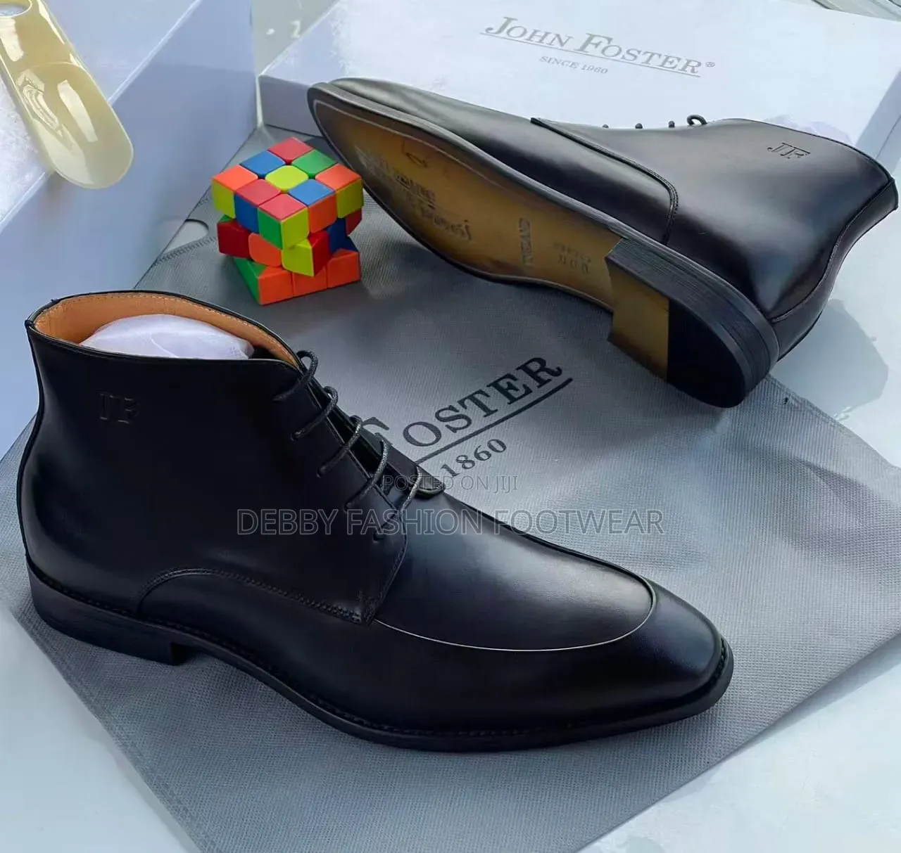 John Foster High-Grade Leather Chelsea Boots