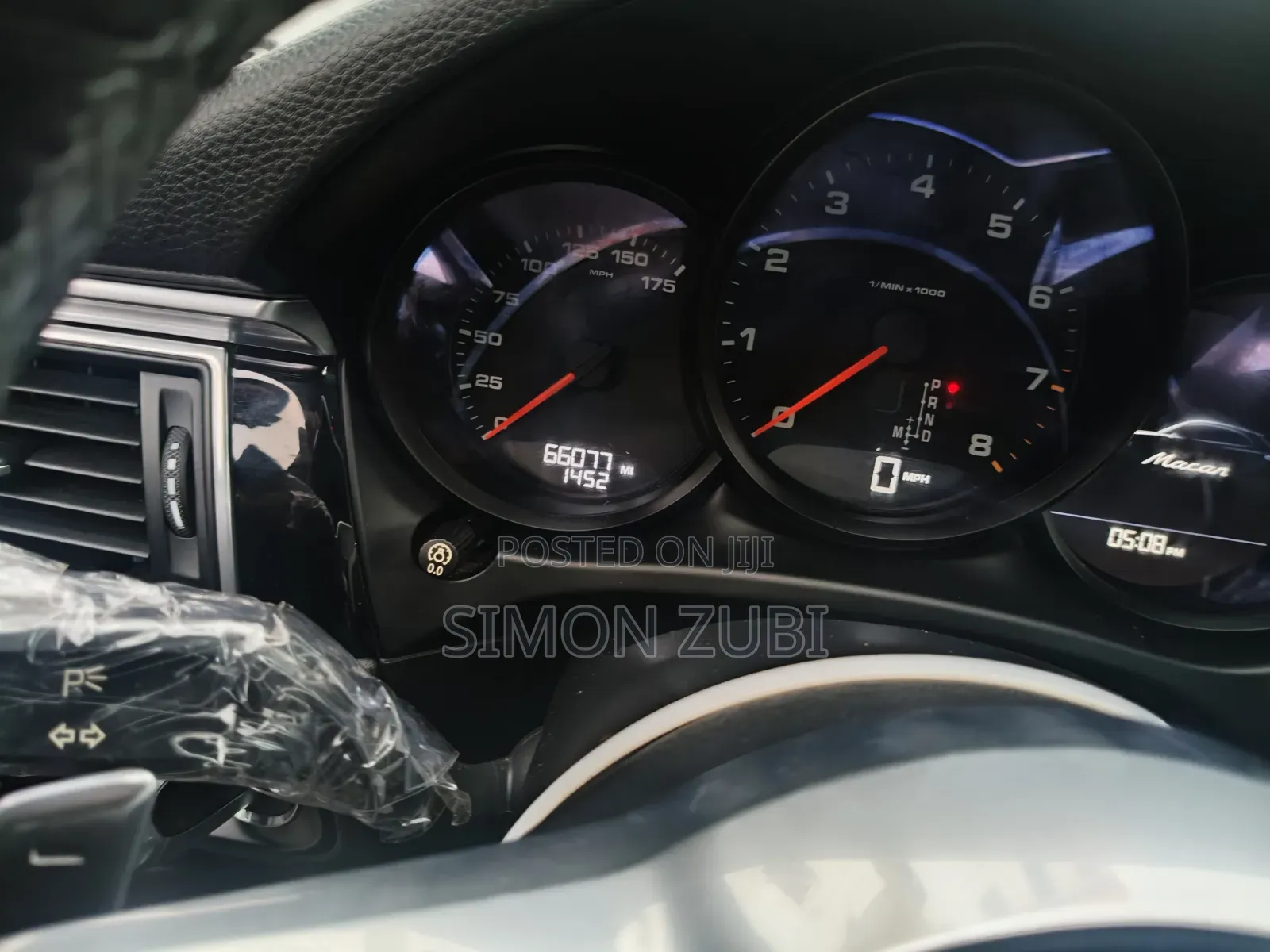 Porsche Macan Sport Edition 2018 Black