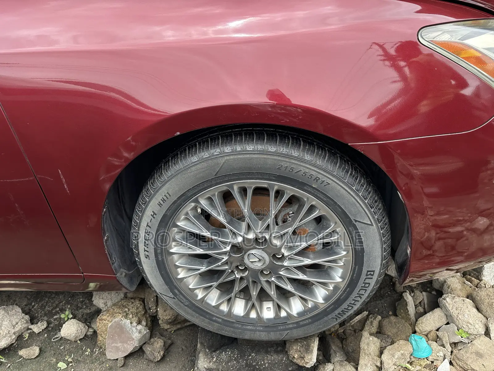 Lexus ES 350 2008 Red