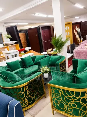 Green Sofa Set
