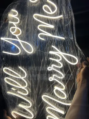 Neon Lights for Proposal, Birthday Bridal Shower Available for Rent