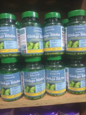 Puritan’s Pride Ginkgo Biloba 120mg – 200 Capsules