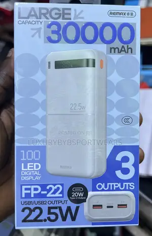 REMAX 30000mah 22.5w Powerbank