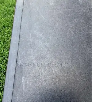 Solid Table With Leather Top