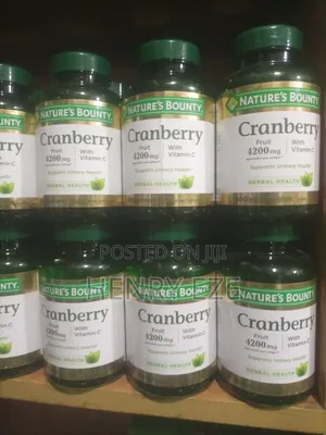 Nature’s Bounty Cranberry 4200mg With Vitamin C – Softgels