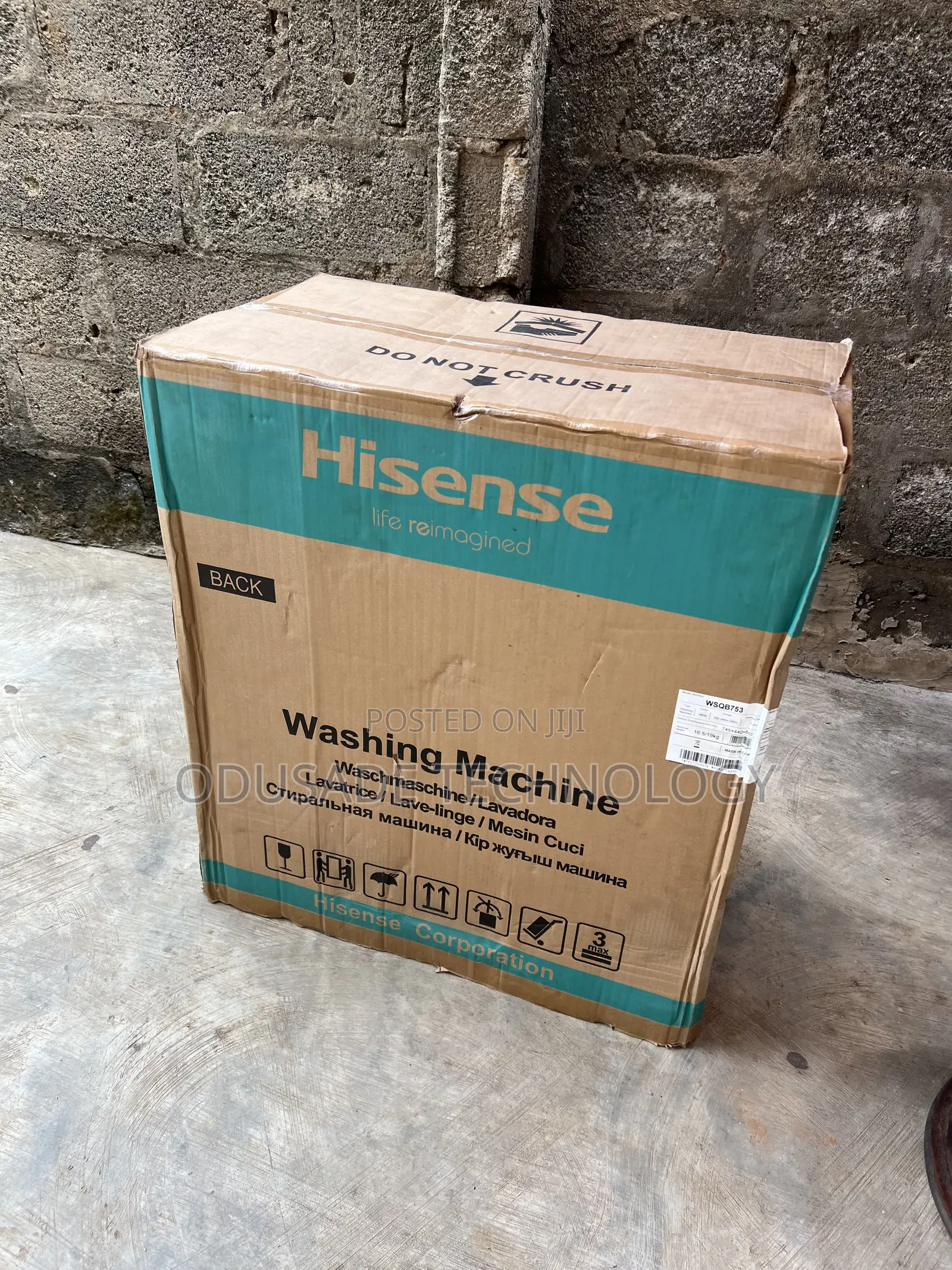 Hisense 7.5kg Washing Machine – Premium Home Washer