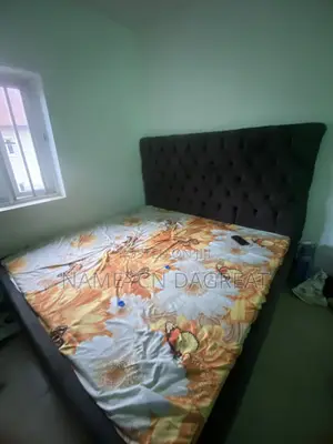 6 by 6 Bedframe With Mattress