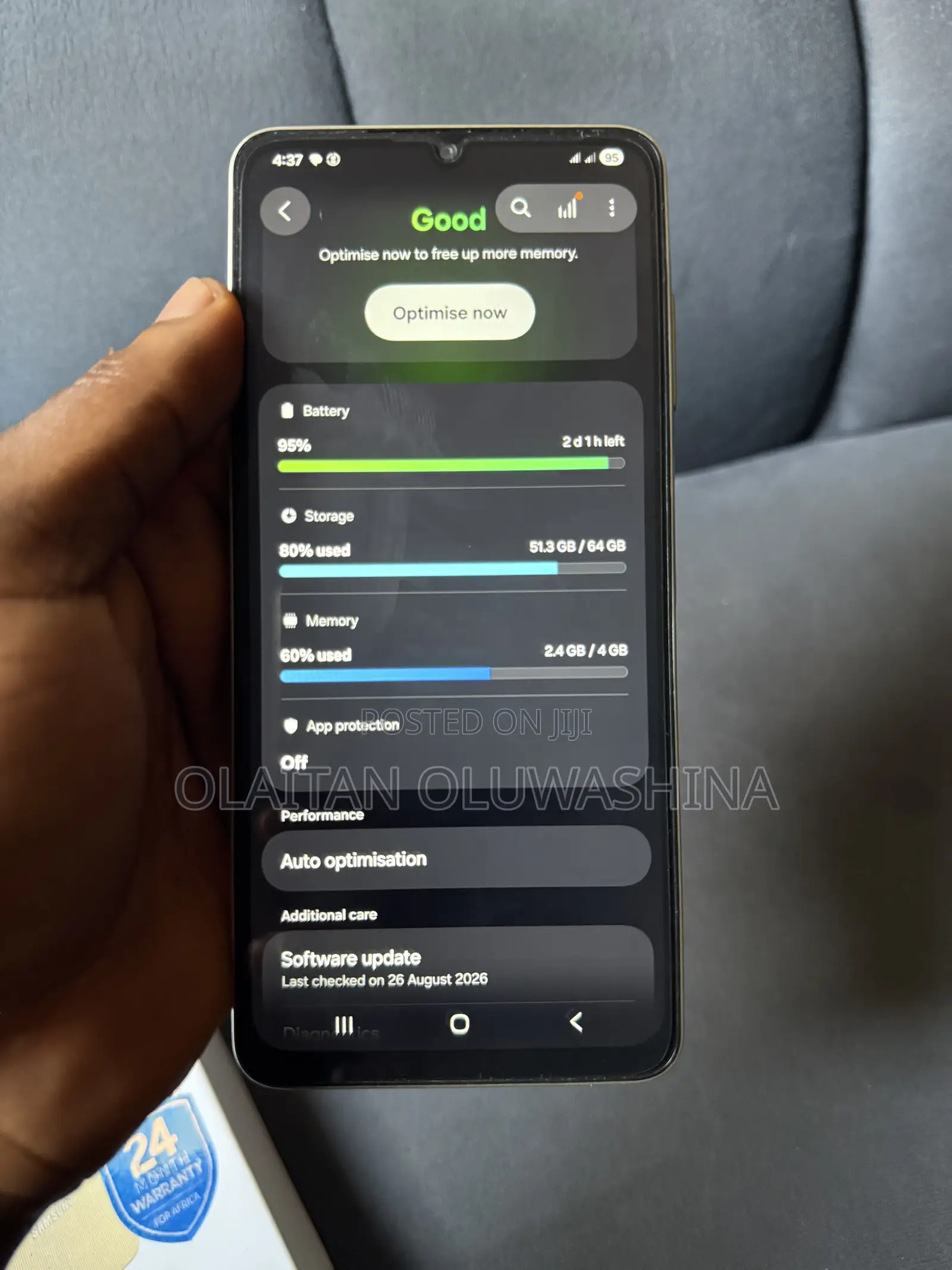 Samsung Galaxy A06 64 GB Gold