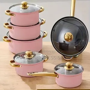 12pcs Stainless Steel Cookware Pot Sets