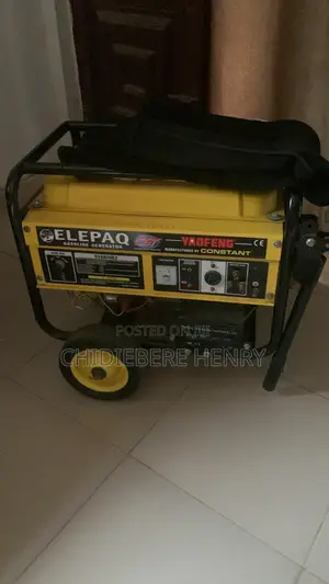 Elepaq Generator 4.5 KV Very Good and Clean Just 2 Months Used Only