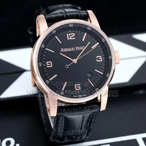 Audemars Piguet Luxury Leather Wrist Watch