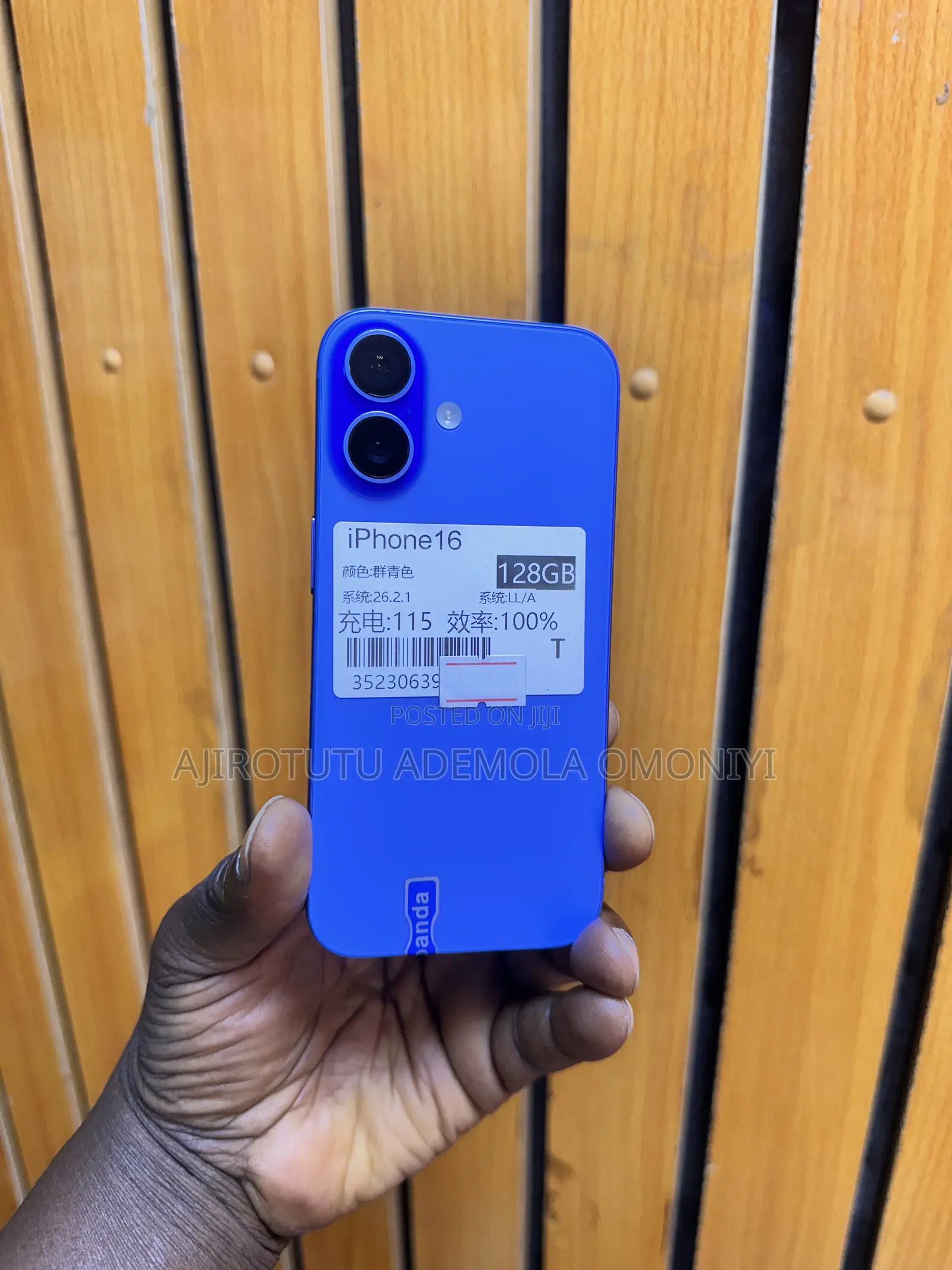 Apple iPhone 16 128 GB Blue