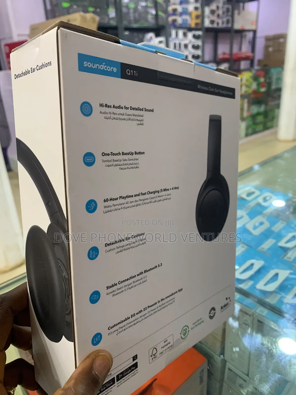 One Touch, Deeper Bass Soundcore Q11i