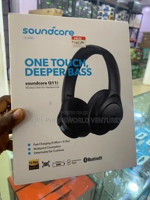 One Touch, Deeper Bass Soundcore Q11i
