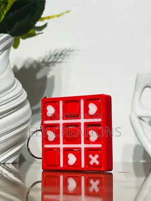 Tic Tac Toe Keychain