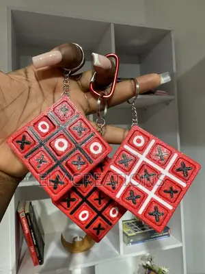 Tic Tac Toe Keychain