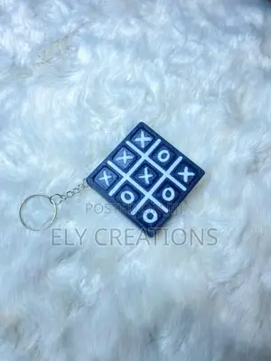 Tic Tac Toe Keychain