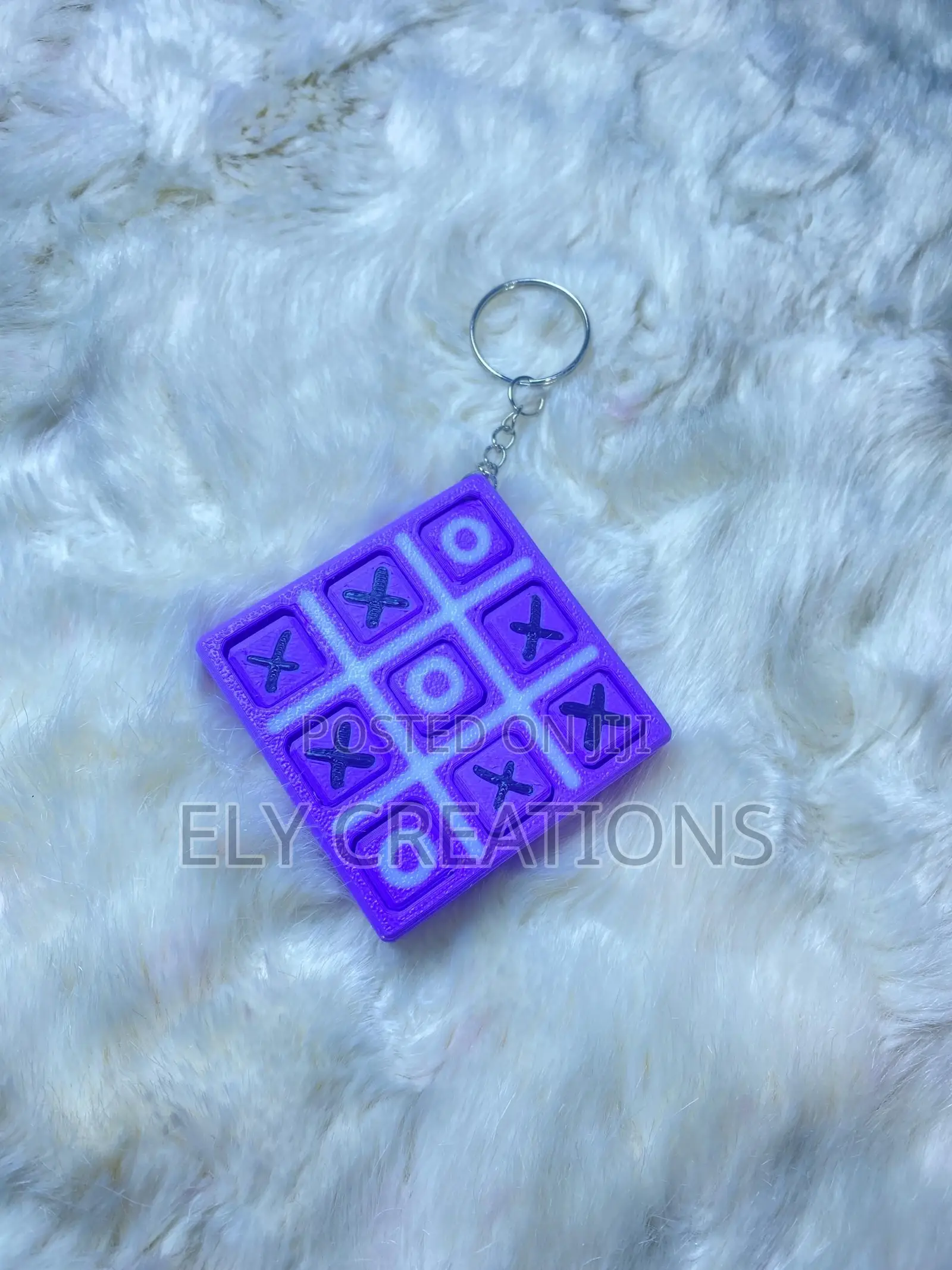 Tic Tac Toe Keychain