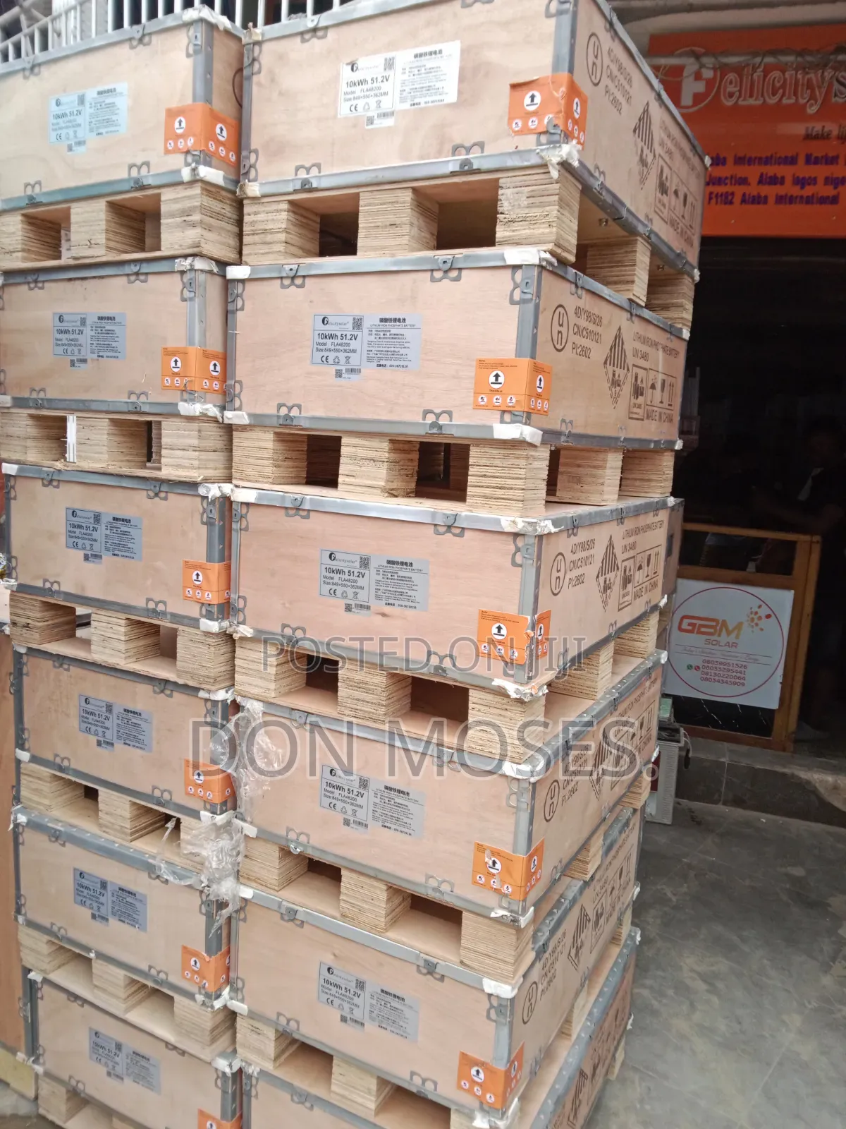 10kwh 48v Felicity Solar Lithium Batteries