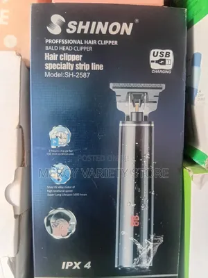 Rechargeable Proffessional Hair Clipper With Timer