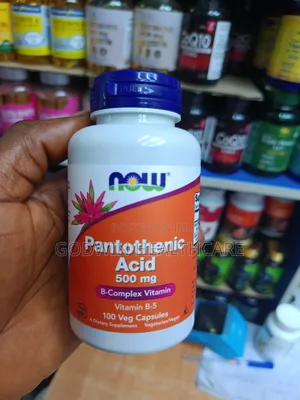 Now Pantothenic Acid 500mg