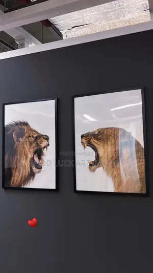 Lion Framed Art