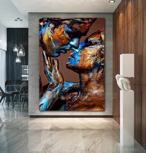 Abstract Couple Painting