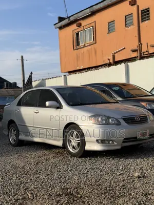 Toyota Corolla S 2006 Silver