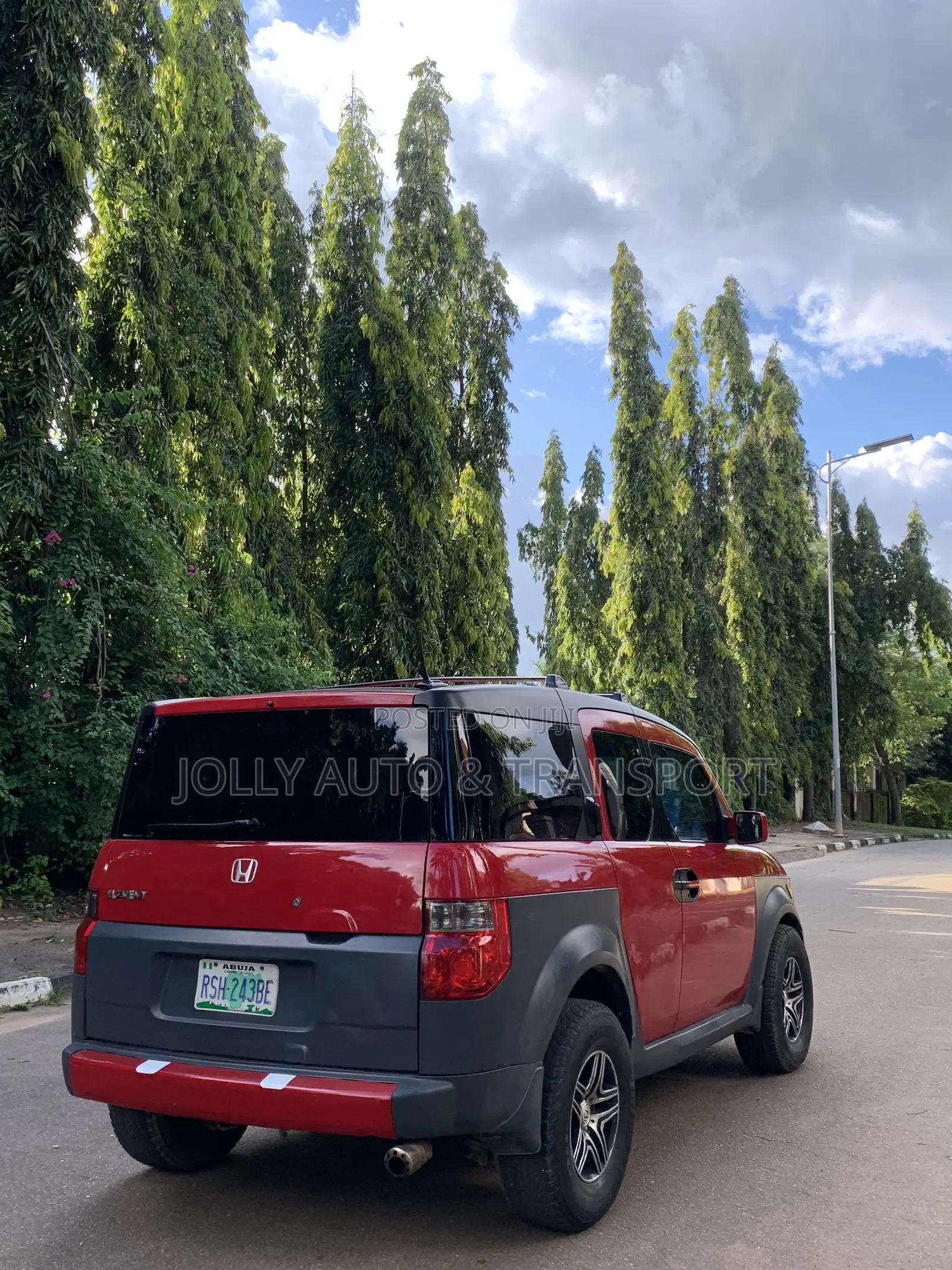 Honda Element LX Automatic 2005 Red