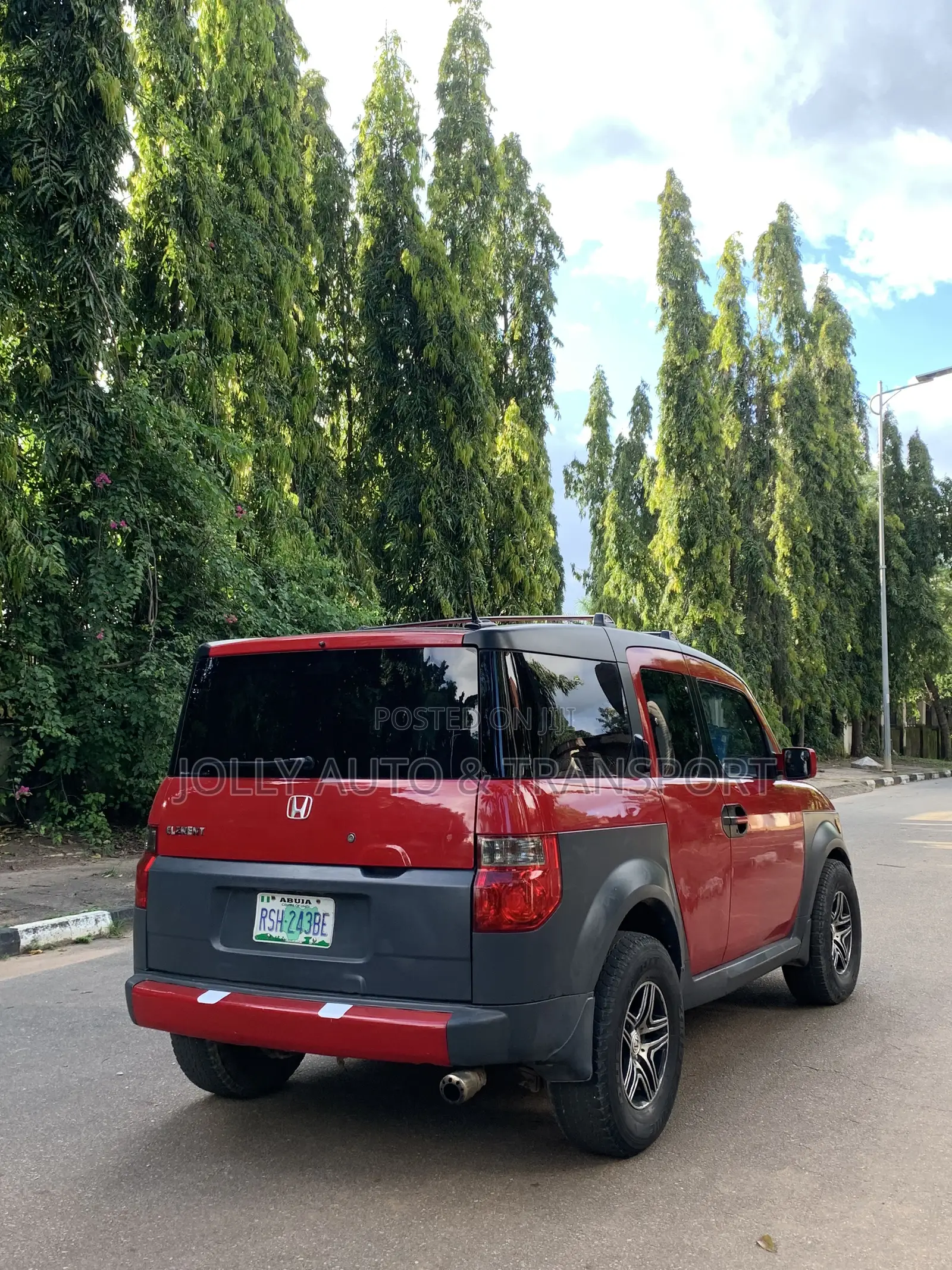 Honda Element LX Automatic 2005 Red