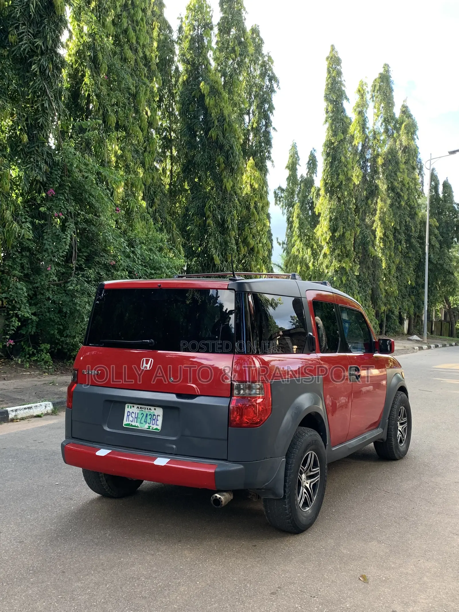 Honda Element LX Automatic 2005 Red