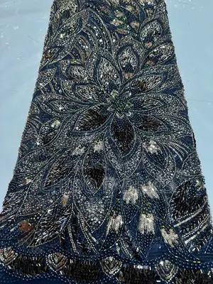 Hand Beaded Lace