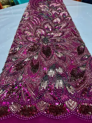 Hand Beaded Lace