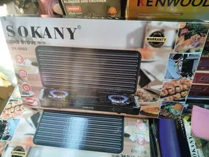 Sokany 2face Quality Stainless Non Stick Gas Cooker/Burner