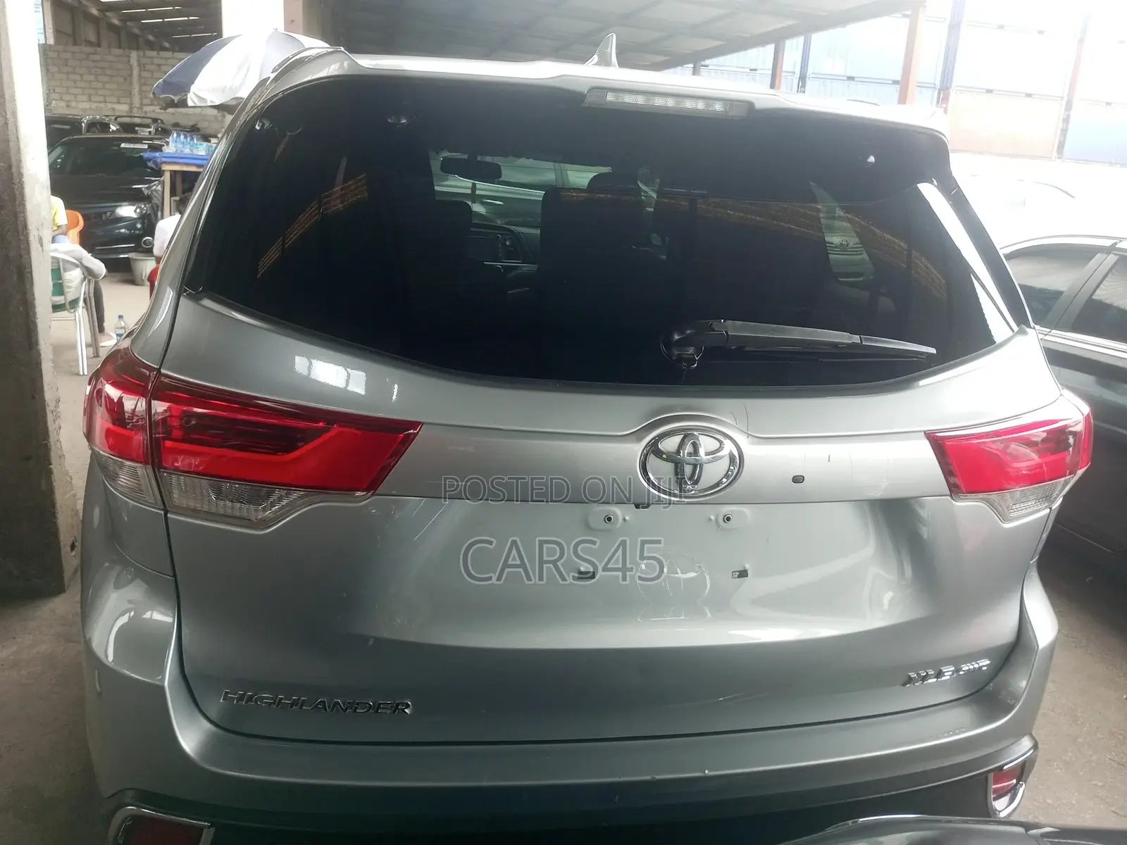 Toyota Highlander 2015 Silver