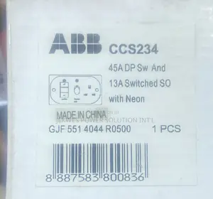 Original ABB 13a Cooker Unit