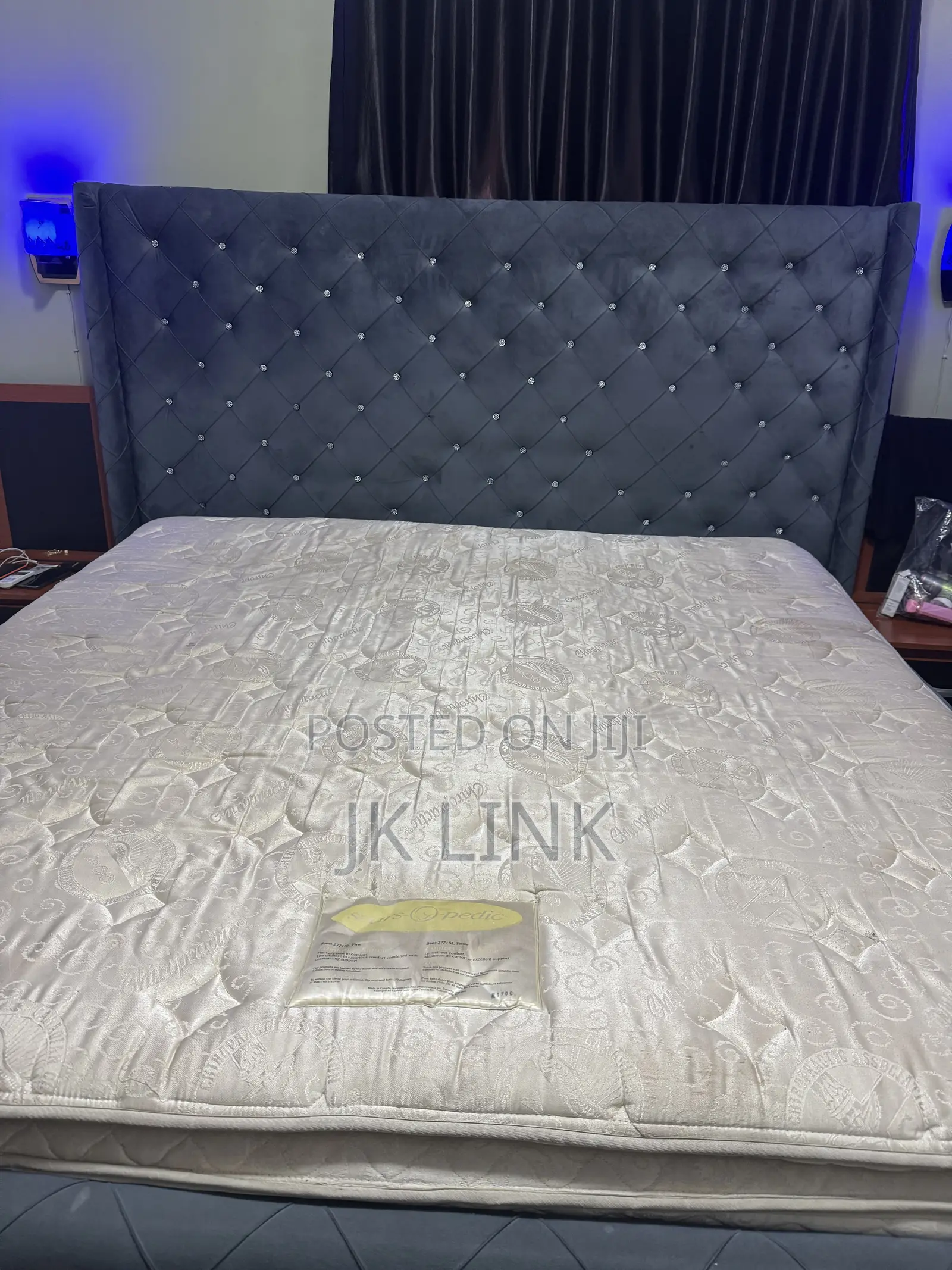 Bed and the Frame