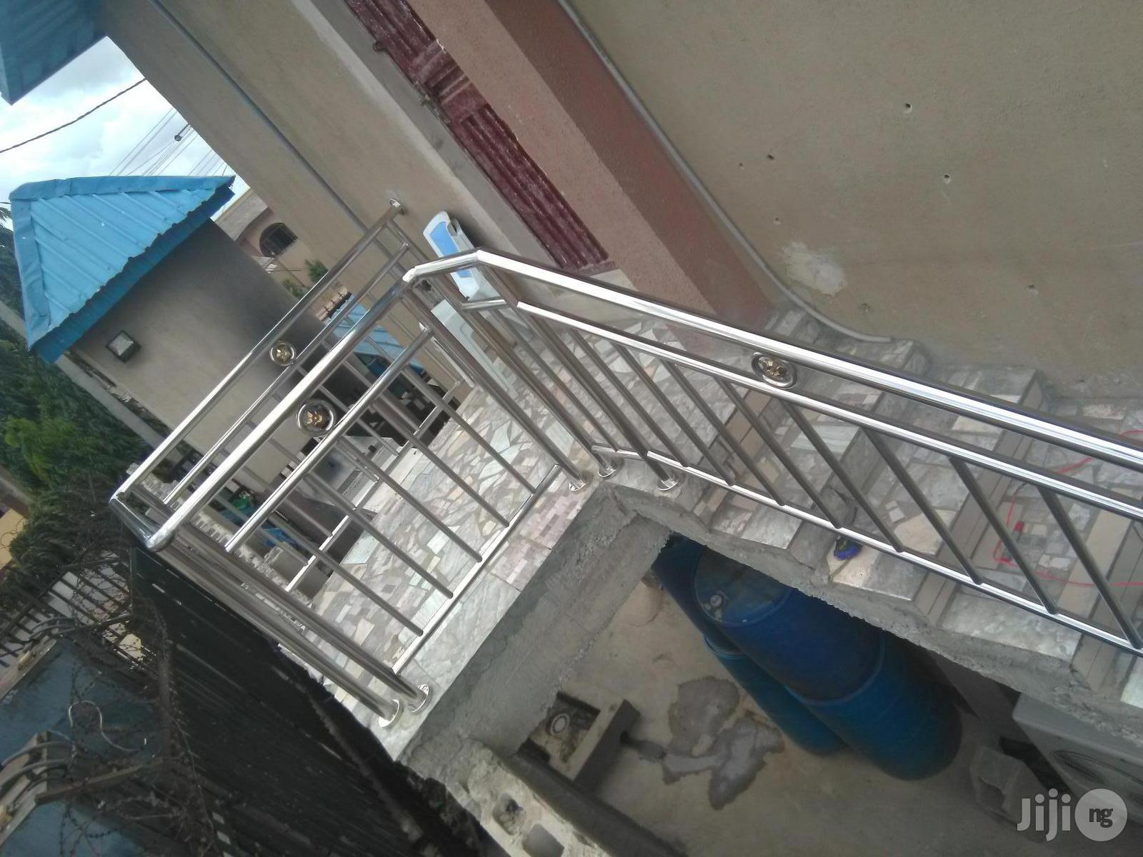 Stainless Handrails Silver