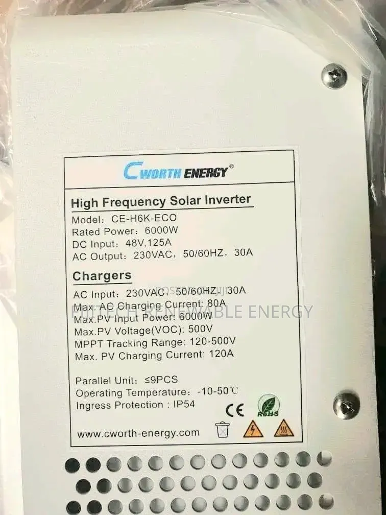 6kva Cworth Inverter