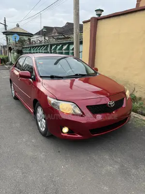 Toyota Corolla S 4dr Sedan (1.8L 4cyl 4A) 2009 Red