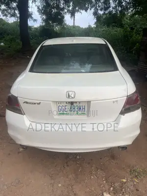 Honda Accord 2008 White