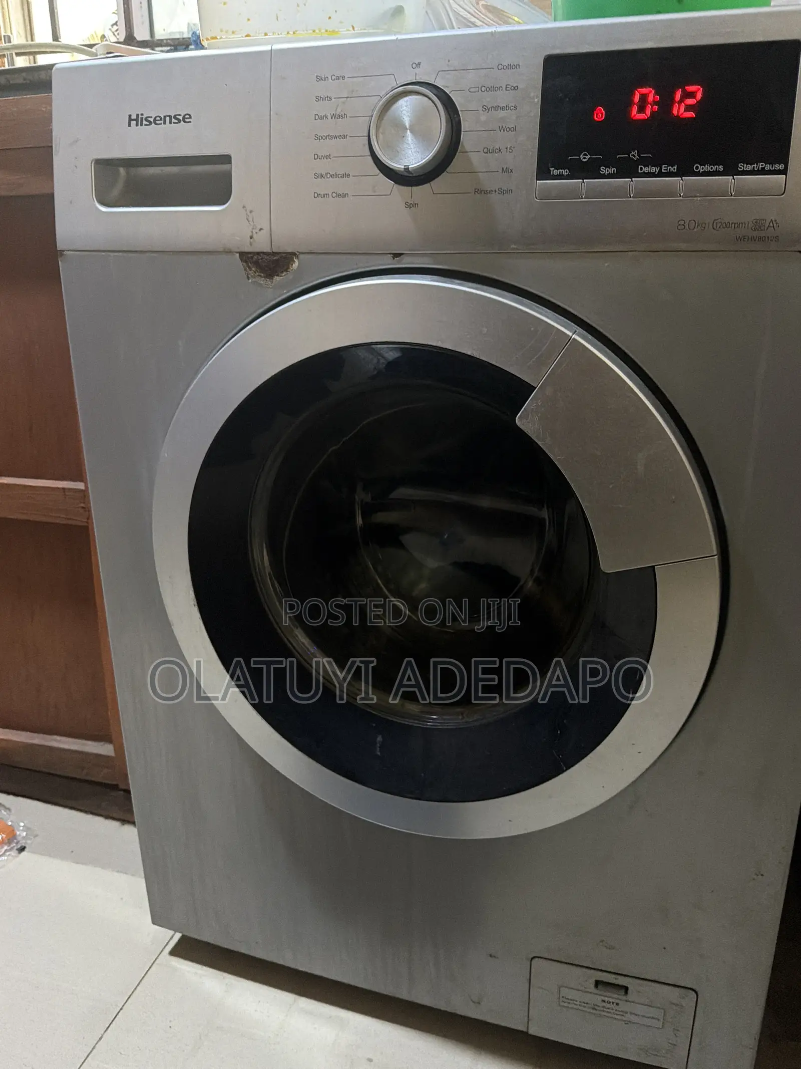 Hisense 8kg Washing Machine