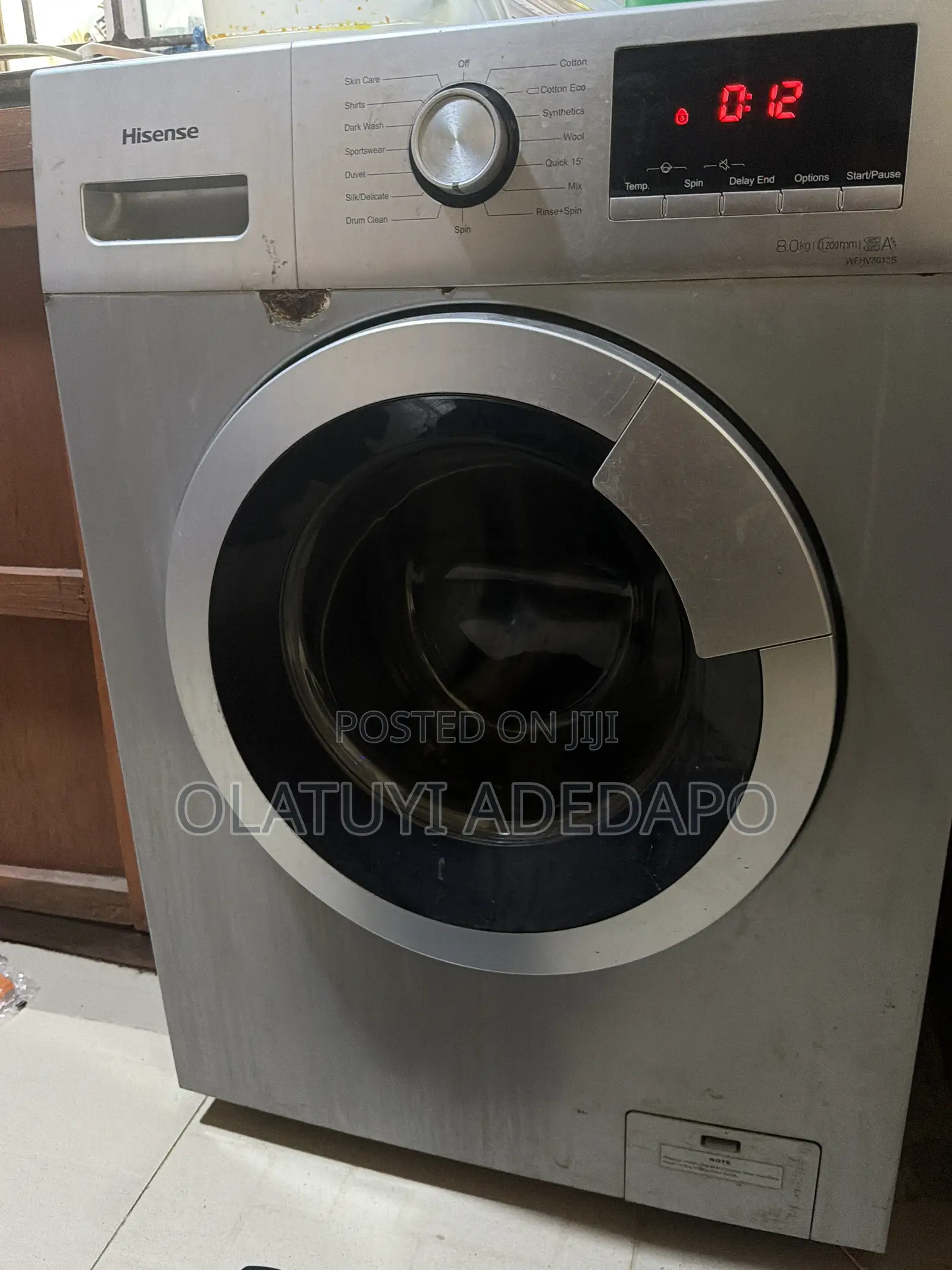 Hisense 8kg Washing Machine