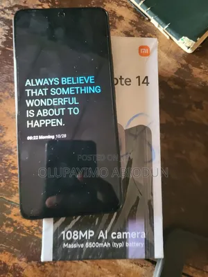 Xiaomi Redmi Note 14 4G 128 GB Black