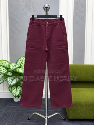 Cargo Luxury Chino Jeans Trouser Best Quality Well Branded