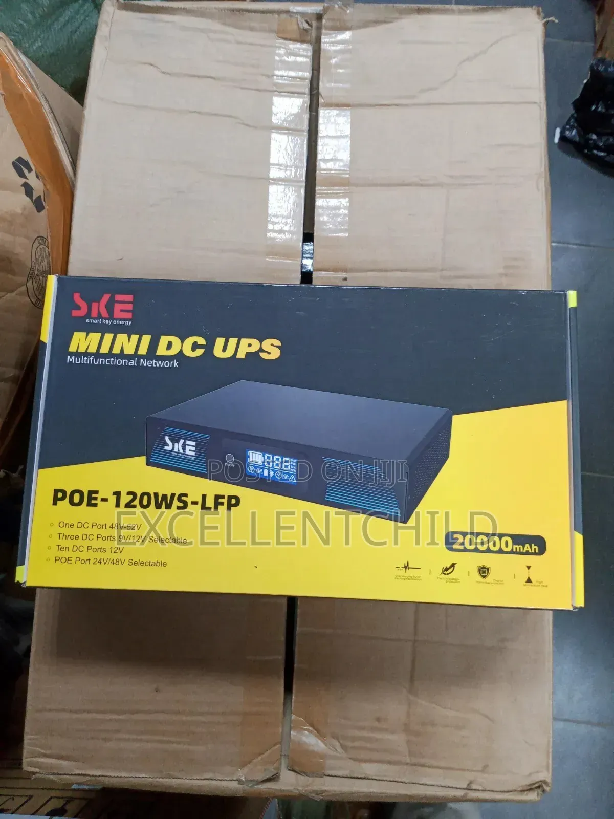 Ske Mini Dc Ups Poe-120ws-LFP