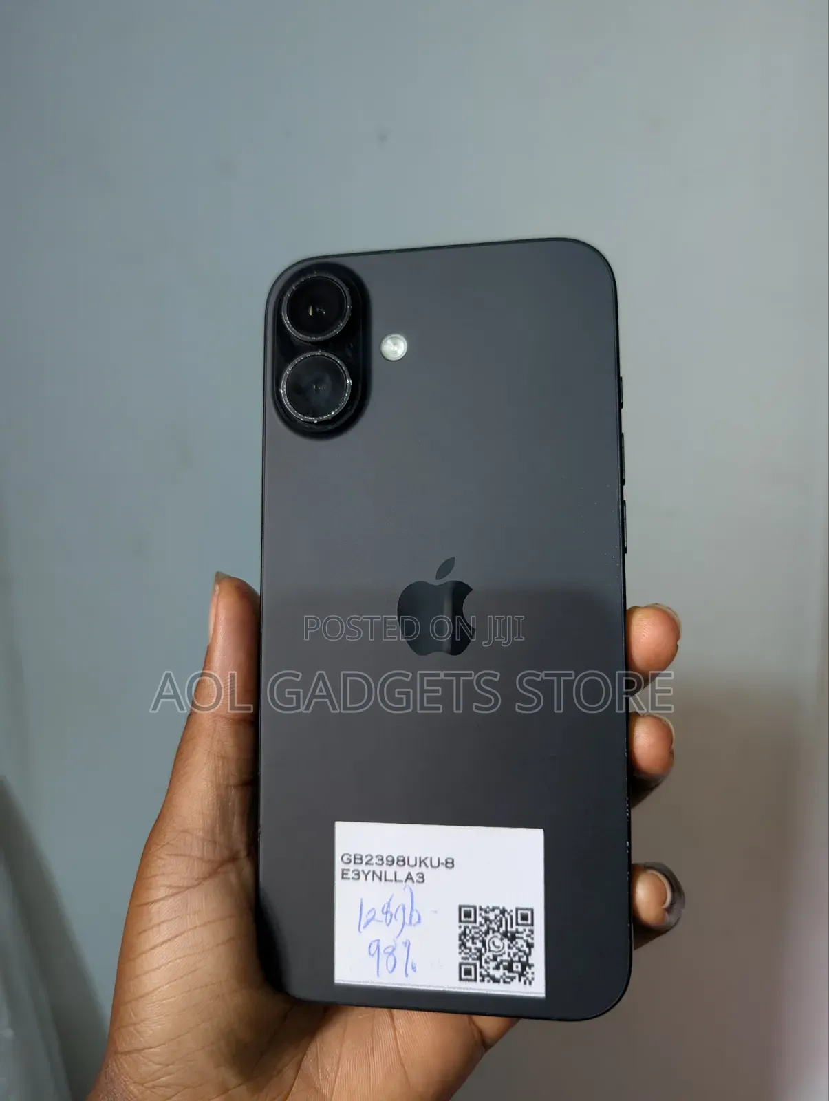 Apple iPhone 16 Plus 128 GB Black
