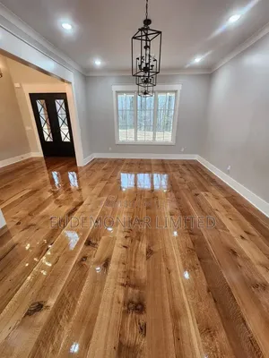 Wood Floor Edge Trimming and Skirting Installation