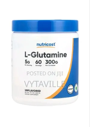 Nutricost L- Glutamine 300g Powder (Unflavored)