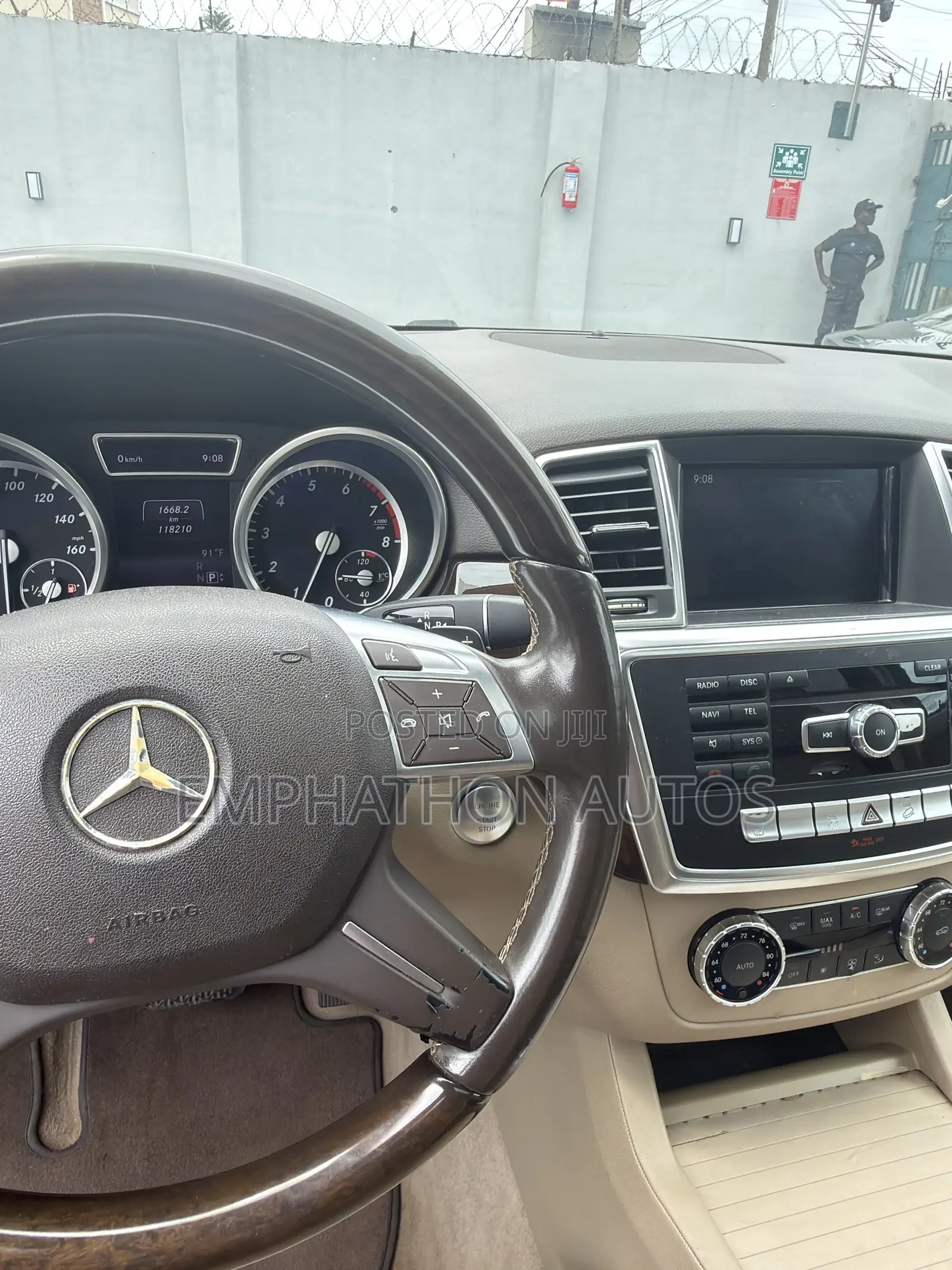Mercedes-Benz M Class 2015 White